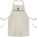 Paddleboarding ECG Paddleboard Pulse Cotton Apron 100% Organic Natural