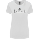 Paddleboarding ECG Paddleboard Pulse Womens Wider Cut T-Shirt White