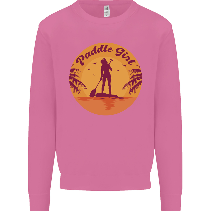 Paddleboarding Girl Mens Sweatshirt Jumper Azalea