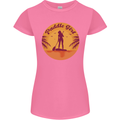 Paddleboarding Girl Womens Petite Cut T-Shirt Azalea