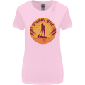 Paddleboarding Girl Womens Wider Cut T-Shirt Light Pink