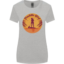 Paddleboarding Girl Womens Wider Cut T-Shirt Sports Grey