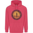 Paddleboarding & Beer Funny Paddleboard Childrens Kids Hoodie Heliconia