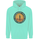 Paddleboarding & Beer Funny Paddleboard Childrens Kids Hoodie Peppermint
