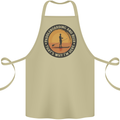 Paddleboarding & Beer Funny Paddleboard Cotton Apron 100% Organic Khaki