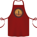 Paddleboarding & Beer Funny Paddleboard Cotton Apron 100% Organic Maroon