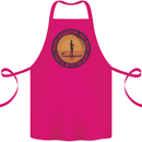 Paddleboarding & Beer Funny Paddleboard Cotton Apron 100% Organic Pink