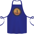 Paddleboarding & Beer Funny Paddleboard Cotton Apron 100% Organic Royal Blue