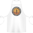 Paddleboarding & Beer Funny Paddleboard Cotton Apron 100% Organic White