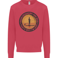 Paddleboarding & Beer Funny Paddleboard Kids Sweatshirt Jumper Heliconia