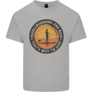 Paddleboarding & Beer Funny Paddleboard Kids T-Shirt Childrens Sports Grey