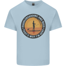 Paddleboarding & Beer Funny Paddleboard Mens Cotton T-Shirt Tee Top Light Blue