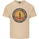 Paddleboarding & Beer Funny Paddleboard Mens Cotton T-Shirt Tee Top Sand