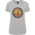Paddleboarding & Beer Funny Paddleboard Womens Wider Cut T-Shirt Sports Grey