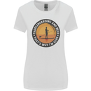 Paddleboarding & Beer Funny Paddleboard Womens Wider Cut T-Shirt White