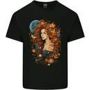 Pagan Woman of the Earth Stonehenge Druid Kids T-Shirt Childrens Black