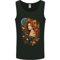 Pagan Woman of the Earth Stonehenge Druid Mens Vest Tank Top Black