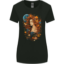 Pagan Woman of the Earth Stonehenge Druid Womens Wider Cut T-Shirt Black