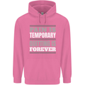 Pain Is Temporary Gym Quote Bodybuilding Mens 80% Cotton Hoodie Azelea