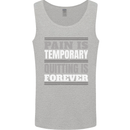 Pain Is Temporary Gym Quote Bodybuilding Mens Vest Tank Top Sports Grey
