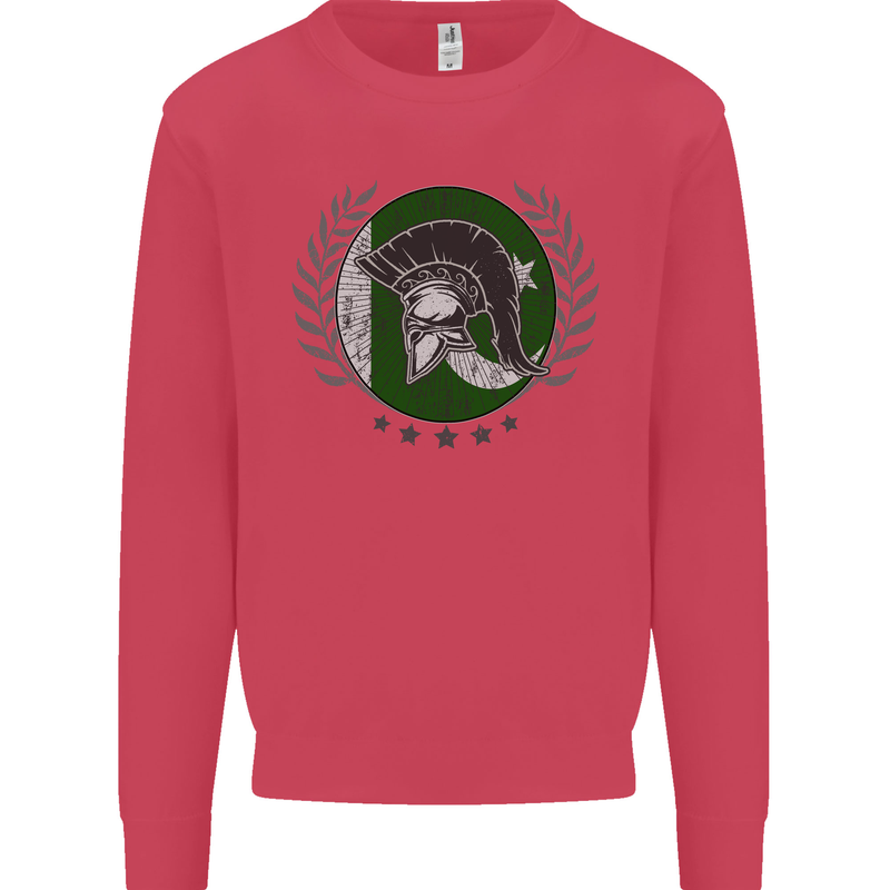 Pakistan Bodybuilding Gym Training Pakistani Kids Sweatshirt Jumper Heliconia