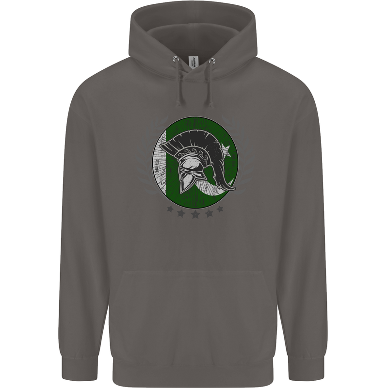 Pakistan Bodybuilding Gym Training Pakistani Mens 80% Cotton Hoodie Charcoal
