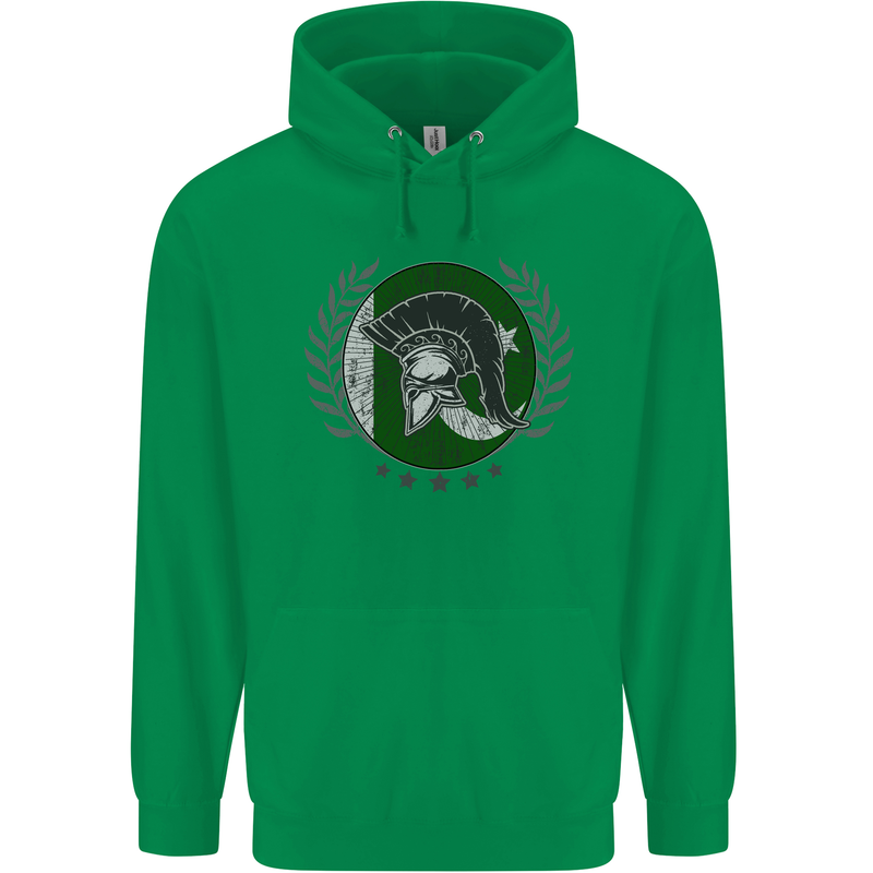 Pakistan Bodybuilding Gym Training Pakistani Mens 80% Cotton Hoodie Irish Green