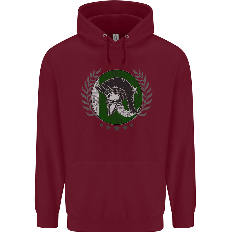 Pakistan Bodybuilding Gym Training Pakistani Mens 80% Cotton Hoodie Maroon