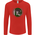 Pakistan Bodybuilding Gym Training Pakistani Mens Long Sleeve T-Shirt Red