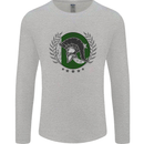 Pakistan Bodybuilding Gym Training Pakistani Mens Long Sleeve T-Shirt Sports Grey