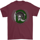 Pakistan Bodybuilding Gym Training Pakistani Mens T-Shirt 100% Cotton Maroon