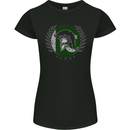 Pakistan Bodybuilding Gym Training Pakistani Womens Petite Cut T-Shirt Black