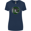 Pakistan Bodybuilding Gym Training Pakistani Womens Wider Cut T-Shirt Navy Blue