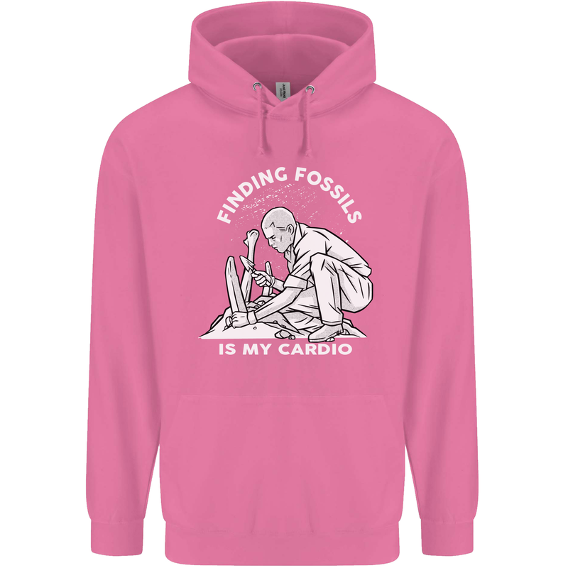 Palaeontology Finding Fossils is My Cardio Childrens Kids Hoodie Azalea