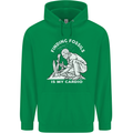 Palaeontology Finding Fossils is My Cardio Childrens Kids Hoodie Irish Green