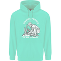 Palaeontology Finding Fossils is My Cardio Childrens Kids Hoodie Peppermint