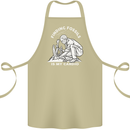 Palaeontology Finding Fossils is My Cardio Cotton Apron 100% Organic Khaki