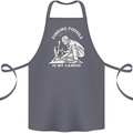 Palaeontology Finding Fossils is My Cardio Cotton Apron 100% Organic Steel