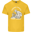 Palaeontology Finding Fossils is My Cardio Kids T-Shirt Childrens Yellow