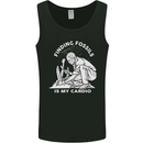 Palaeontology Finding Fossils is My Cardio Mens Vest Tank Top Black