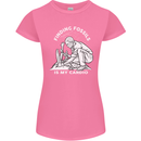 Palaeontology Finding Fossils is My Cardio Womens Petite Cut T-Shirt Azalea