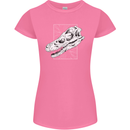 Palaeontology Velociraptor Skull Dinosaurs Womens Petite Cut T-Shirt Azalea