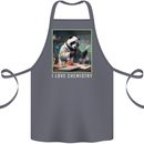 Panda Bear I Love Chemistry Science Teacher Cotton Apron 100% Organic Steel
