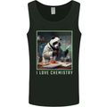Panda Bear I Love Chemistry Science Teacher Mens Vest Tank Top Black