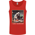 Panda Bear I Love Chemistry Science Teacher Mens Vest Tank Top Red