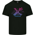 Parkour Buildings Mens Cotton T-Shirt Tee Top Black