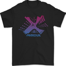 Parkour Buildings Mens T-Shirt 100% Cotton Black