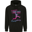 Parkour I Jump Over Everything Mens 80% Cotton Hoodie Black
