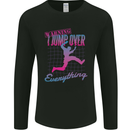Parkour I Jump Over Everything Mens Long Sleeve T-Shirt Black