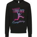 Parkour I Jump Over Everything Mens Sweatshirt Jumper Black